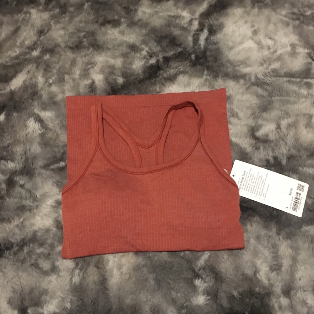 NWT lululemon ebb to street tank, 4